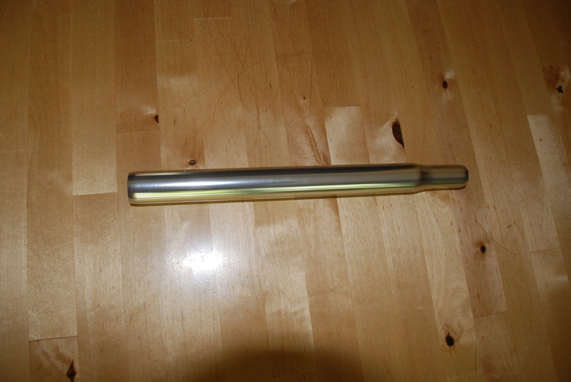 Seat Post 25.4x350mm (SP26S and RB28S Extension)