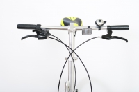 Folding bike handlebar lview