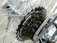folding bike Shimano flywheel 